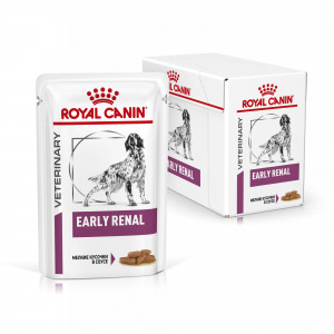 Royal Canin Early Renal Canine Корм консервированный диетический для взрослых собак при ранней стадии почечной недостаточности, соус 0,1 кг