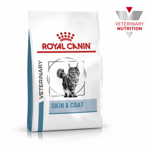 Royal Canin Skin & Coat Корм сухой диетический для кошек для поддержания защитных функций кожи,1,5 кг