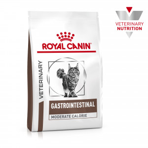 Royal Canin Gastrointestinal Moderate Calorie GIM 35 Feline Корм сухой для кошек при расстройствах пищеварения, 2 кг