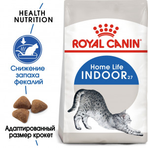 Royal Canin Indoor 27 Корм сухой сбалансированный для взрослых кошек, живущих в помещении, 2 кг