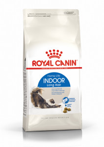 Royal Canin Indoor Long Hair Корм сухой сбалансированный для взрослых длинношерстных кошек, живущих в помещении, 2 кг