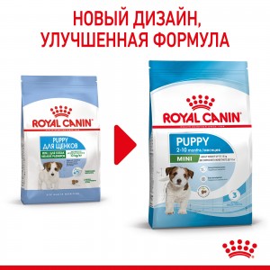 Royal Canin Mini Puppy Корм сухой для щенков мелких размеров до 8 месяцев, 2 кг