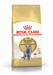 Royal Canin British Shorthair Adult Корм сухой сбалансированный для взрослых британских короткошерстных кошек, 10 кг