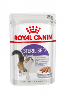 Royal Canin Sterilised Корм консервированный для стерилизованных взрослых кошек, паштет, 85г