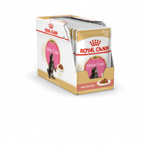 Royal Canin Maine Coon Kitten Корм консервированный для котят породы Мэйн Кун до 15 месяцев, соус, 85г