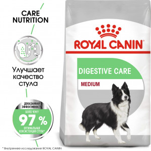 Royal Canin Medium Digestive Care Корм сухой для взрослых собак средних размеров с чувствительным пищеварением, 3 кг