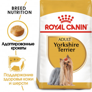 Royal Canin Yorkshire Terrier Adult Корм сухой для взрослых собак породы Йоркширский терьер от 10 месяцев, 0,5 кг