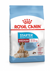 Royal Canin Medium Starter Корм для щенков средних размеров до 2-х месяцев, беременных и кормящих сук, 4 кг