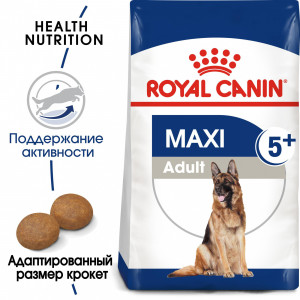 Royal Canin Maxi Adult 5+ Корм сухой для взрослых собак крупных размеров от 5 до 8 лет, 4 кг