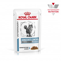 Royal Canin Sensitivity Control Canine Duck&Rice Корм сухой диетический для кошек при пищевой аллергии, соус, 85г