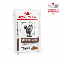Royal Canin Gastrointestinal Moderate Calorie Корм влажный диетический для кошек с нарушениями пищеварения, 85г