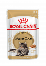 Royal Canin Maine Coon Adult Корм консервированный для взрослых кошек породы Мэйн Кун, соус, 85г