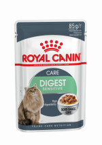 Royal Canin Digest Sensitive Корм консервированный для взрослых кошек (мелкие кусочки в соусе), 85г