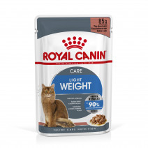Royal Canin Light Weight Care Корм консервированный для взрослых кошек (мелкие кусочки в соусе), 85г