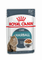 Royal Canin Hairball Care Корм консервированный для взрослых кошек в соусе для профилактики образования волосяных комочков, 85г
