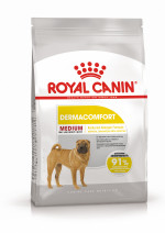 Royal Canin Medium Dermacomfort Корм сухой для взрослых собак средних размеров при раздражениях и зуде кожи, 3 кг