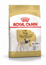 Royal Canin Pug Adult Корм сухой для взрослых собак породы Мопс от 10 месяцев, 1,5 кг