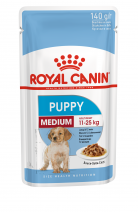 Royal Canin Medium Puppy Корм консервированный для щенков средних размеров до 12 месяцев, 140г